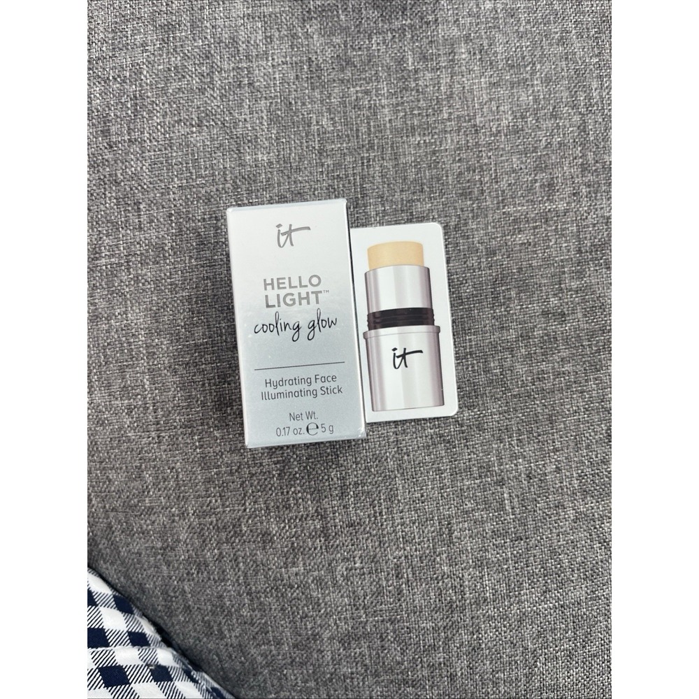 It Hello Light Cooling Glow Incandescent White Gold 0.17 oz New With Box